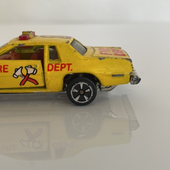 Vintage 1981 Kidco Fire Department Toy Car - Picture 13 of 13